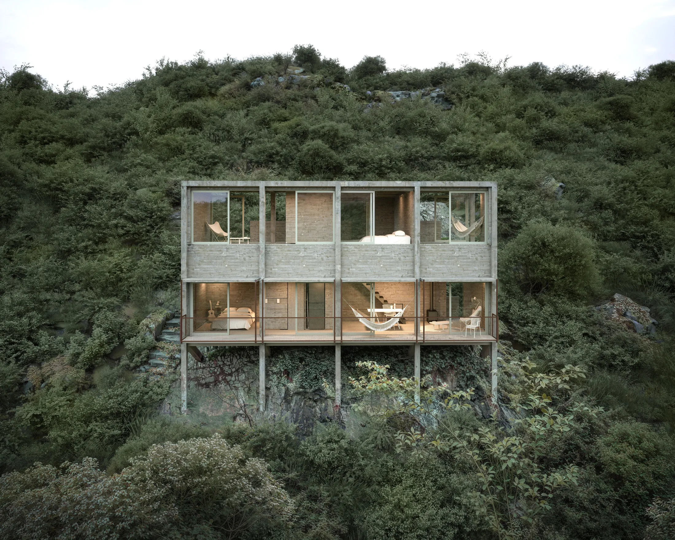 Hill House 2 — Architecture