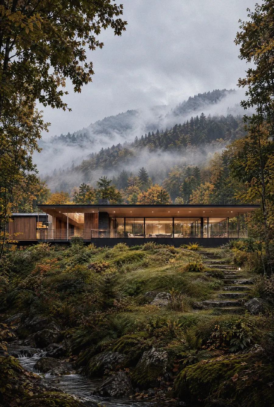 Lake Trohe — Architecture
