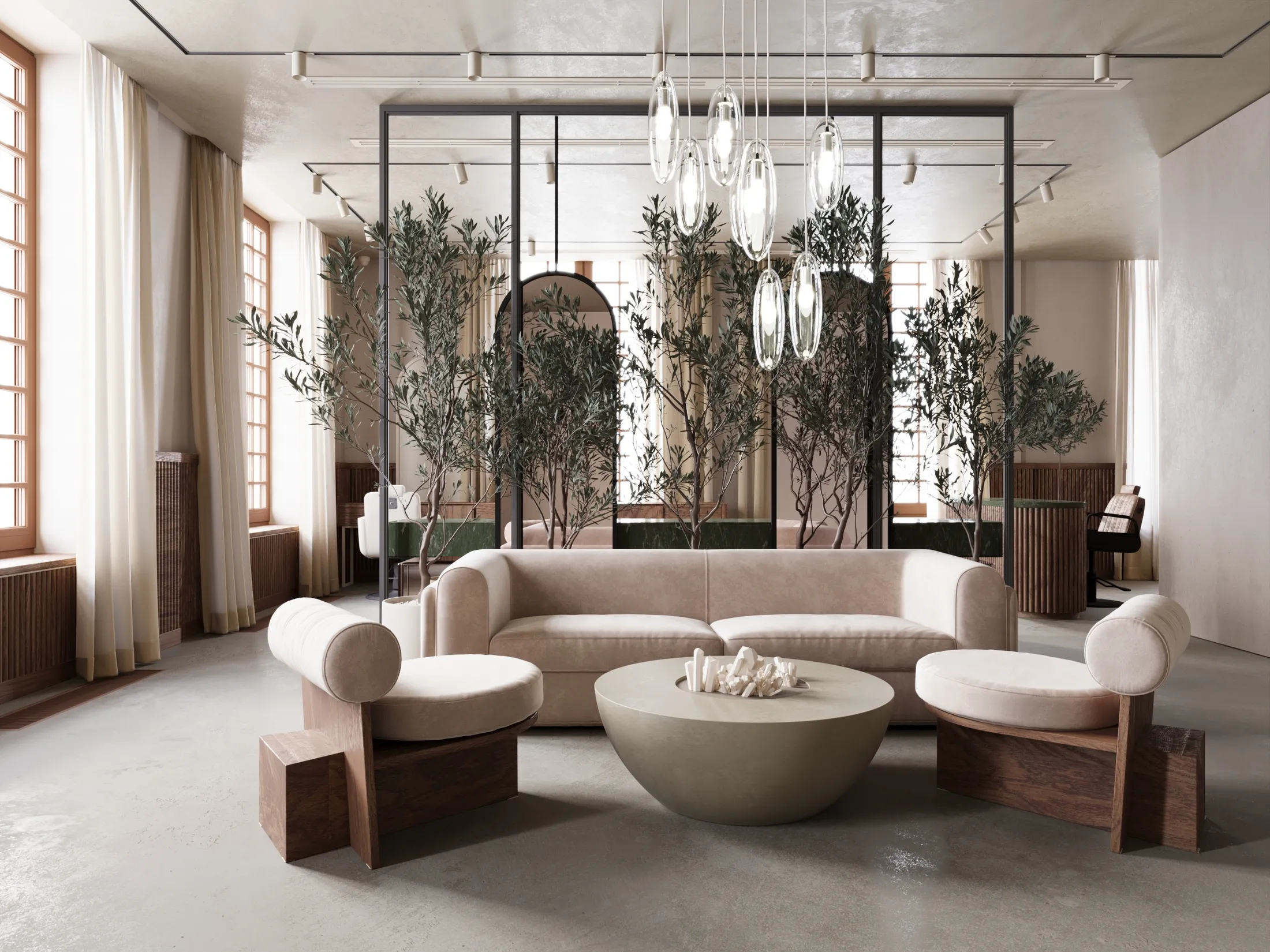 Salon Interior — Interior